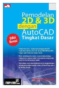 Pemodelan 2D Dan 3D Dengan Auto CAD Tingkat