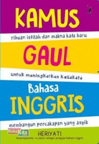 Kamus Gaul Bahasa Inggris