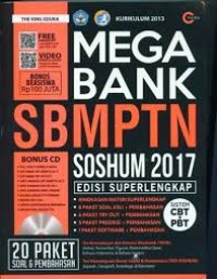 Mega Bank SBMPTN SOSHUM 2017