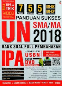 Panduan Sukses UN SMA/MA 2018 Bank Soal Full Pembahasan IPA