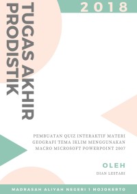 Pembuatan Quiz Interaktif Materi Geografi Tema Iklim Menggunakan Macro Microsoft PowerPoint 2007