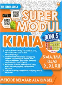 Super Modul Kimia SMA Kelas X, XI, dan XII