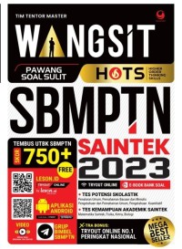 WANGSIT Pawang Soal Sulit HOTS SBMPTN SAINTEK 2023