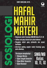 Hafal Mahir Materi Sosiologi SMA/MA Kelas 10, 11, 12