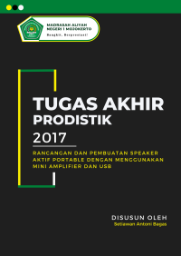 RANCANGAN DAN PEMBUATAN SPEAKER AKTIF PORTABLE DENGAN MENGGUNAKAN MINI AMPLIFIER DAN USB