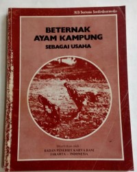 Beternak Ayam Kampung Sebagai Usaha