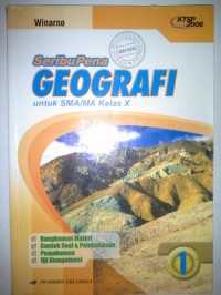 Geografi 1 Seribu Pena SMA/MA kelas  X