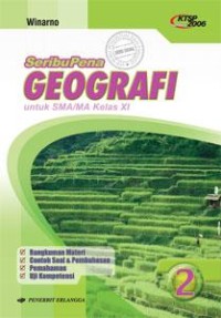 Geografi 2 Seribu Pena SMA/MA kelas  XI