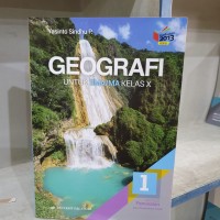 Geografi 1 untuk SMA/Ma kelas X Kurikulum 2013 Peminatan