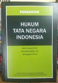 Hukum Tata Negara Indonesia