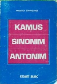 Kamus Sinonim Antonim