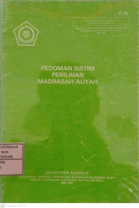 Pedoman Sistim Penilaian Madrasah Aliyah