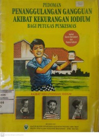 Penanggulangan Gangguan Akibat Kekurangan Iodium Bagi Petugas Puskesmas