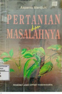 Pertanaman dan Masalahnya