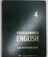 Programmed English 4 : a self-instructional course