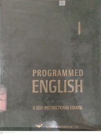 Programmed English 1 : a self-instructional course