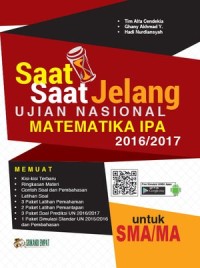 Saat Saat Jelang Ujian Nasional Matematika IPA