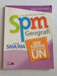 Seri Pendalaman Materi Geografi SMA dan MA