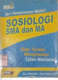 Seri Pendalaman Materi Sosiologi SMA dan MA