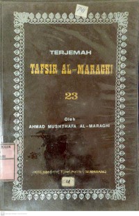 Terjemah Tafsir Al-Maraghi Jilid 23