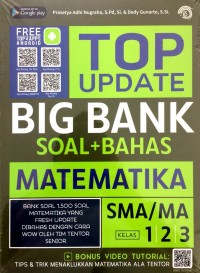 Top Updtae Big Bank Matematika SMA/MA Kelas 1, 2, dan 3