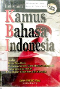 Kamus Bahasa Indonesia